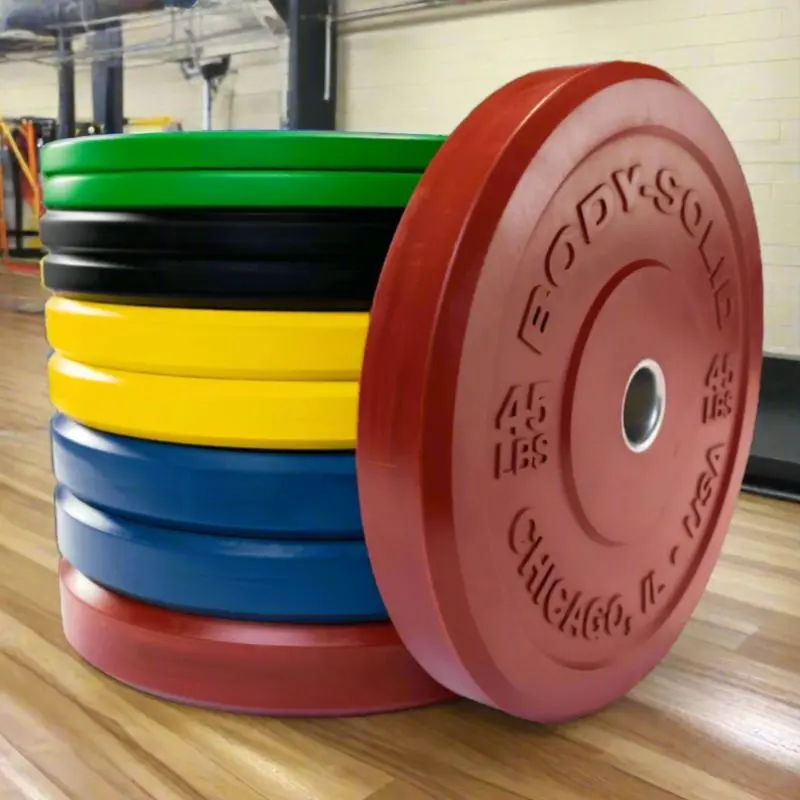 Body-Solid Chicago Extreme Color Bumper Plates