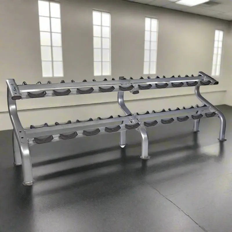 TROY DR-10 10-Pair Dumbbell Saddle Rack