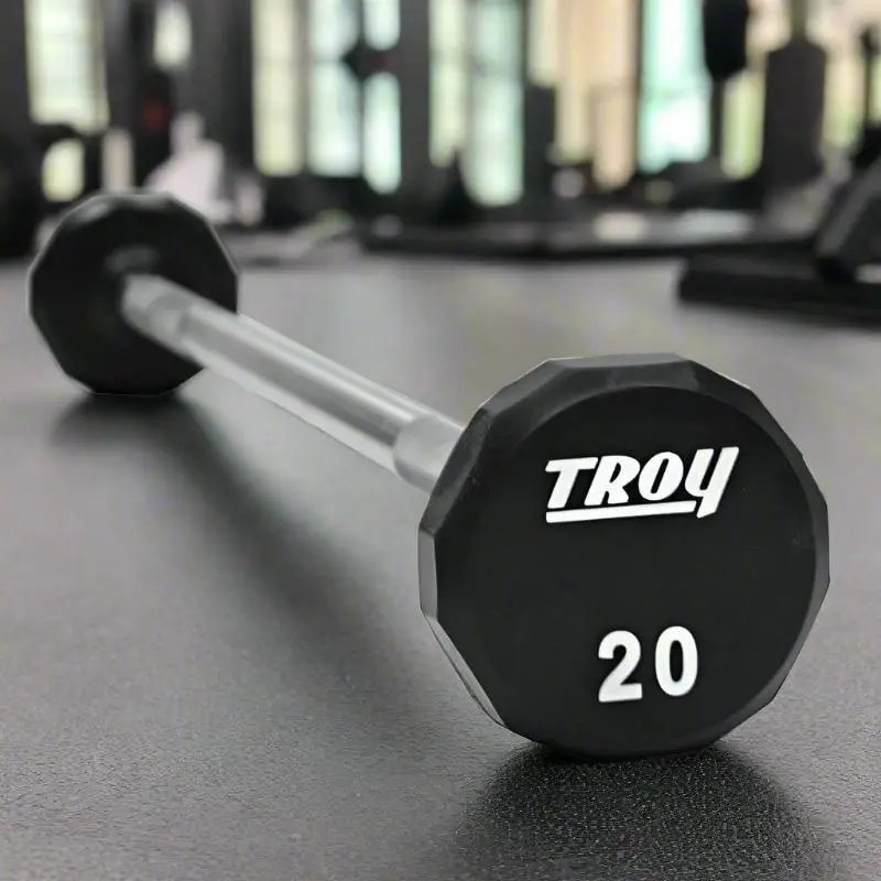 TROY TSB-020-110U Urethane Fixed Barbell Set 20-110 lb