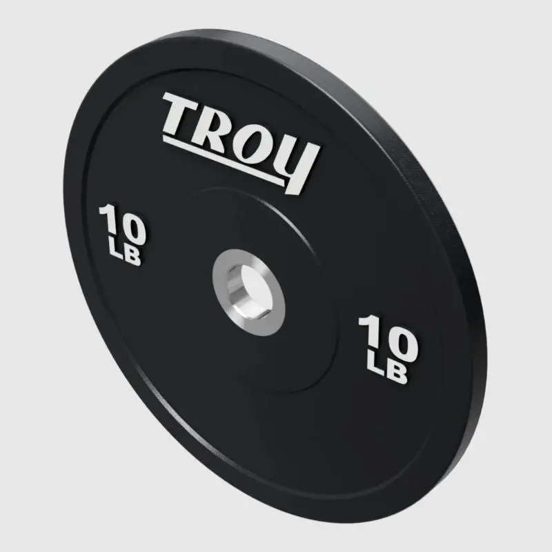Troy BPO-SBP Performance Black Rubber Bumper Plate