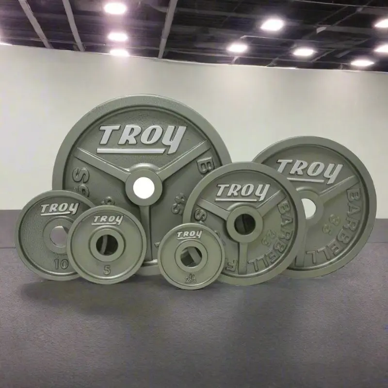 TROY HO Machined Olympic Plate, Wide Flange