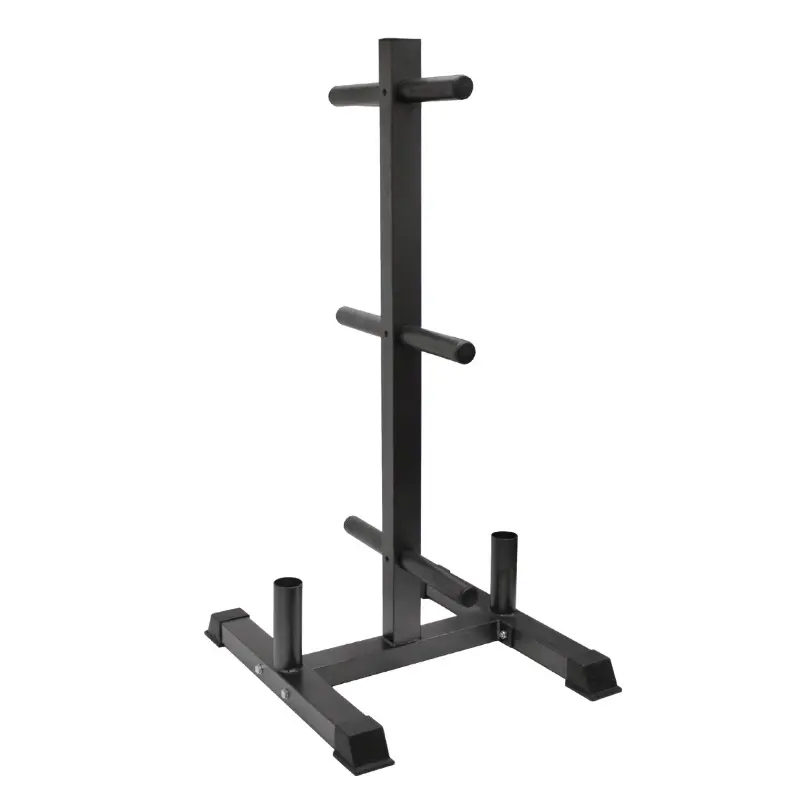 VTX GOPT Vertical Olympic Bumper Plate and Bar Rack