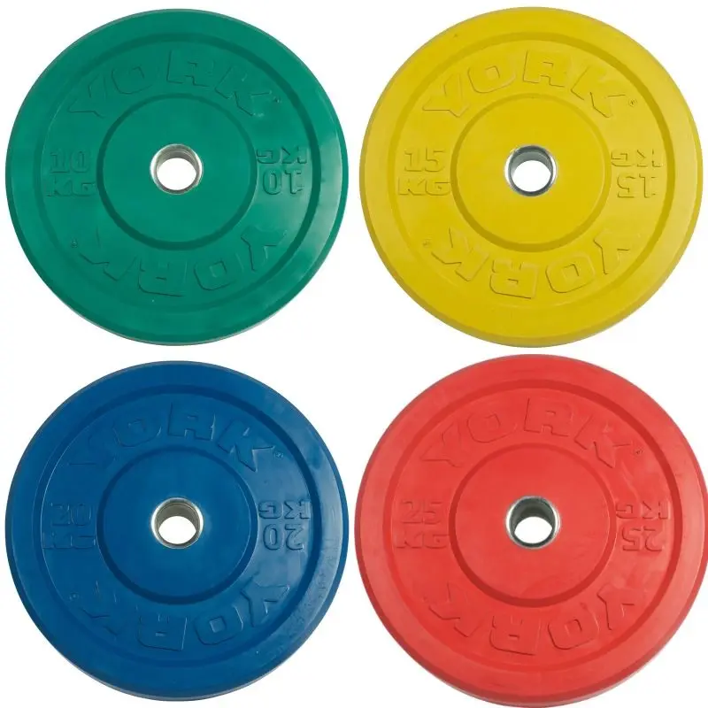 YORK Colored Rubber Training Bumper Plate (KG)