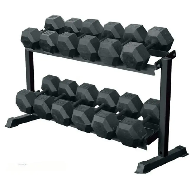 YORK 69126 2-Tier Pro-Hex Rack - Black