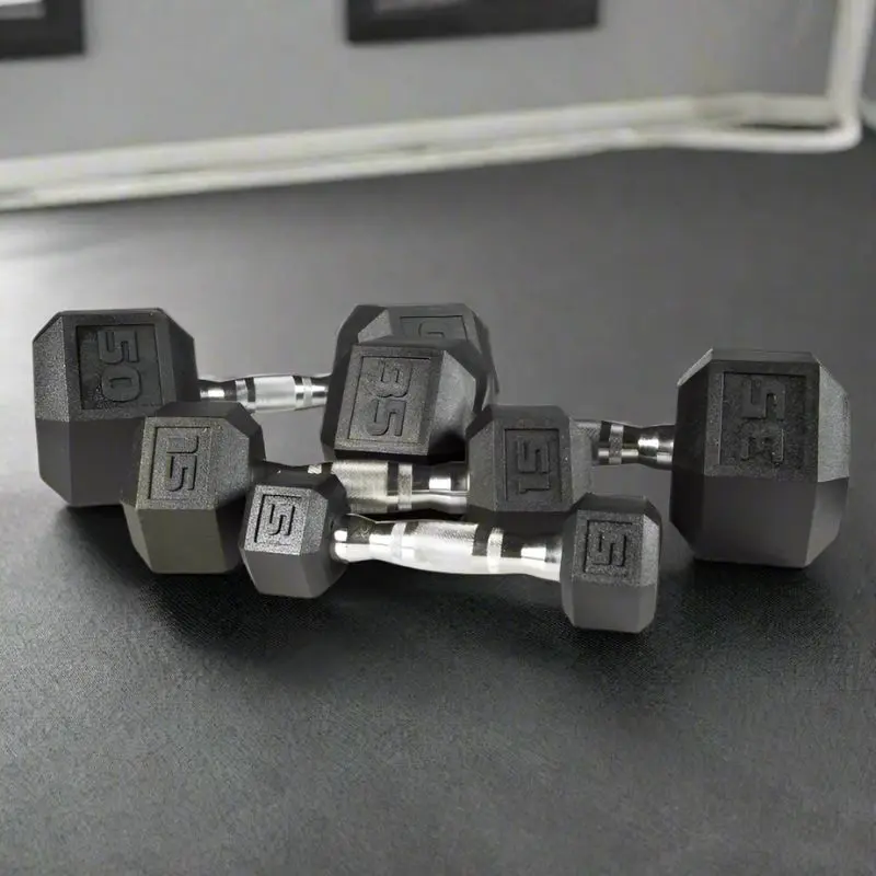 YORK Premium PVC Hex Dumbbells