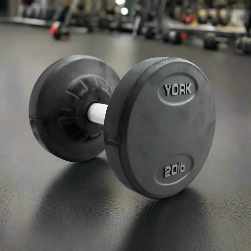 York Rubber Encased Pro Style Dumbbell