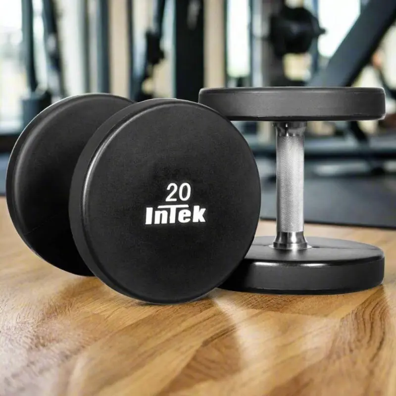 Intek Strength Armor Series Solid Urethane Dumbbell Sets