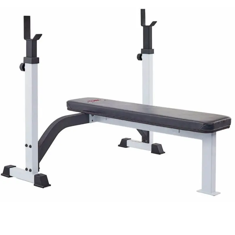 YORK 48006 FTS Olympic Fixed Flat Bench with Uprights