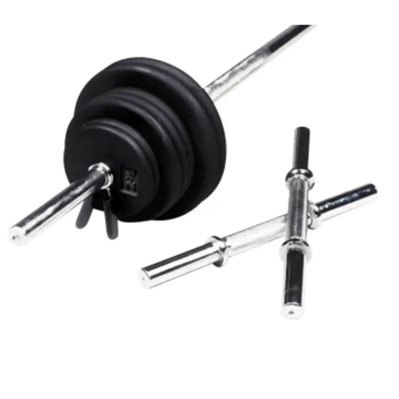 Troy RSS-110T Regular Black Plate Weight Set