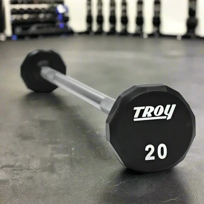 Troy TSB-020-110UL Fixed Barbell Set with Custom Logo