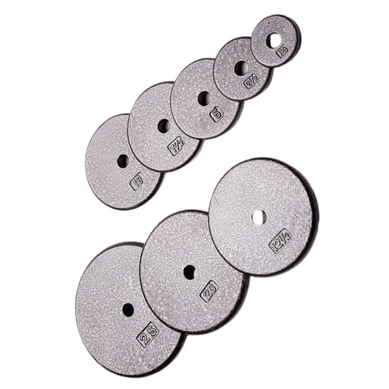USA Sports by Troy 1" Gray Weight Plate