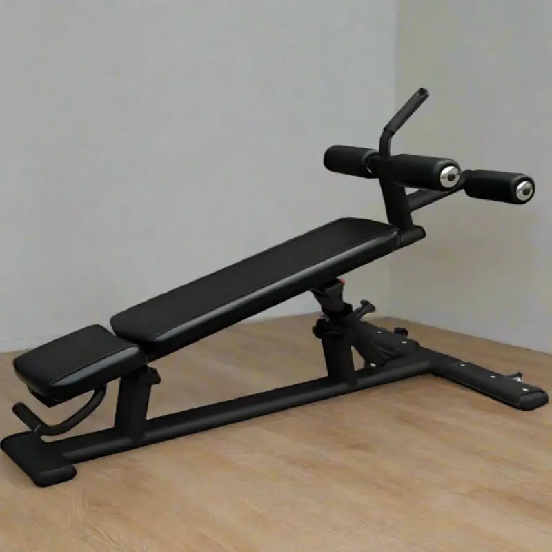 TAG Fitness Adjustable Decline Bench - Black Frame