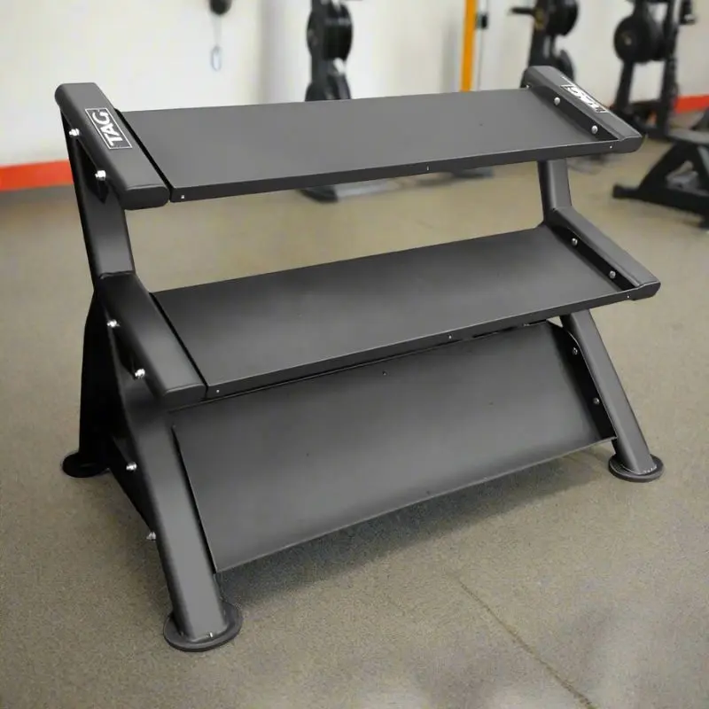 TAG Fitness HEX 3-Tier Dumbbell Rack (Holds 10 Pairs)