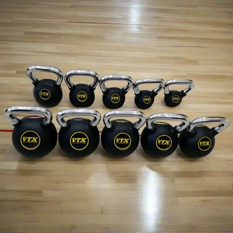 VTX CKB Rubber Coated Club Kettlebell with Steel Handle