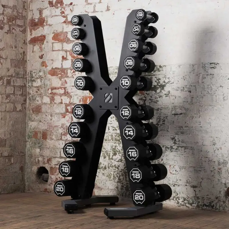 Escape Fitness Dumbbell Set with XRACK 2.0