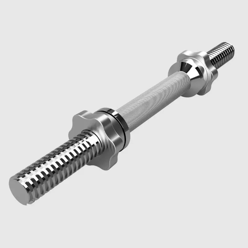 Troy GRD-14T Regular 14" Dumbbell Bar - 1" Diameter Threaded