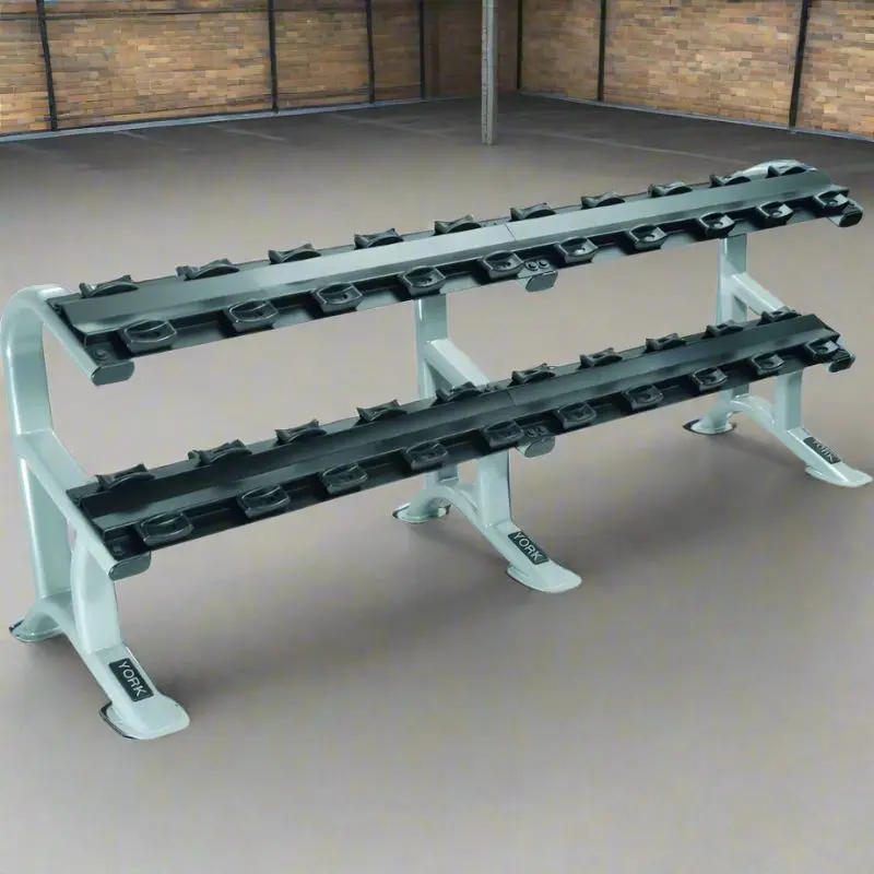 York ETS Saddle Rack for Pro-Style Dumbbells
