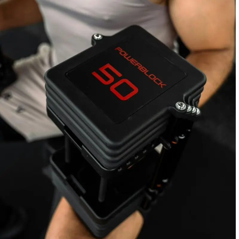PowerBlock Commercial Pro 100 Adjustable Dumbbells