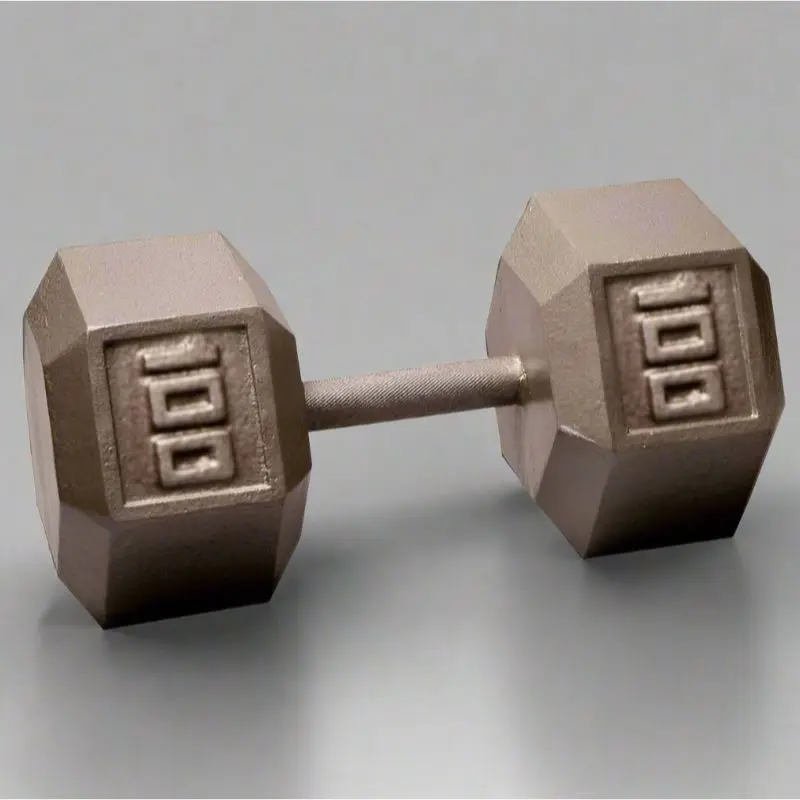 Body-Solid Cast Iron Hex Dumbbells