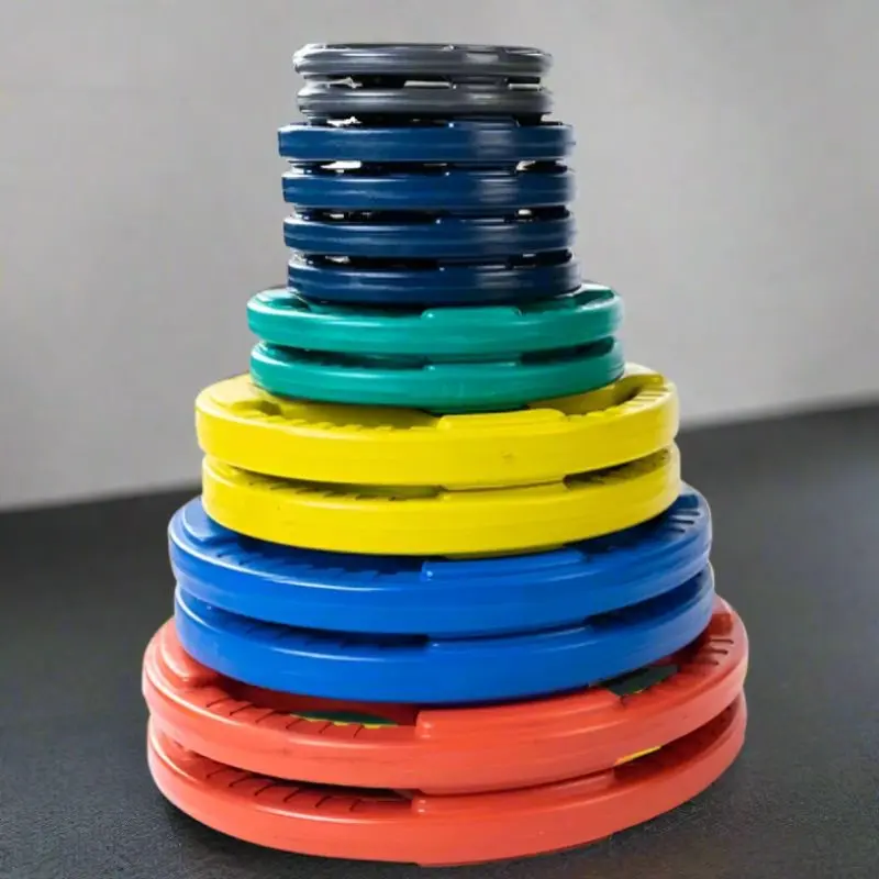 Body-Solid Color Rubber Grip Olympic Sets