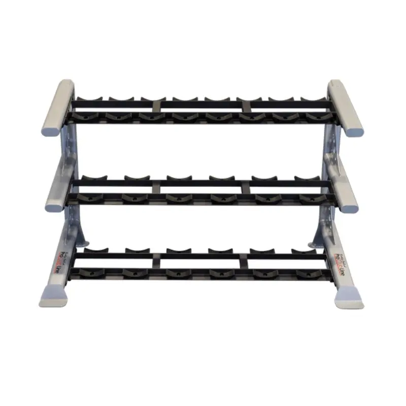 Body-Solid ProClub 3 Tier Saddle Dumbbell Rack - SDKR1000SD