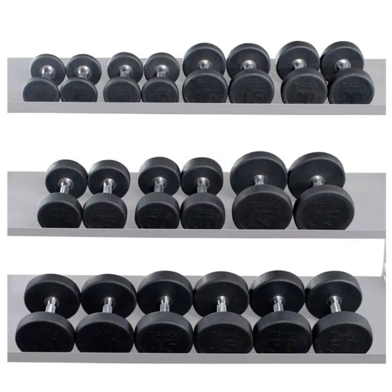 Body-Solid Round Rubber Coated Dumbbell Sets