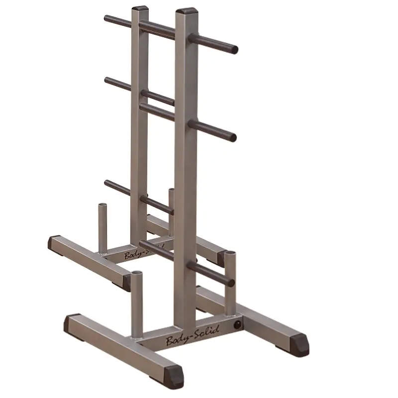 Body-Solid Standard Plate Tree & Bar Holder GSWT