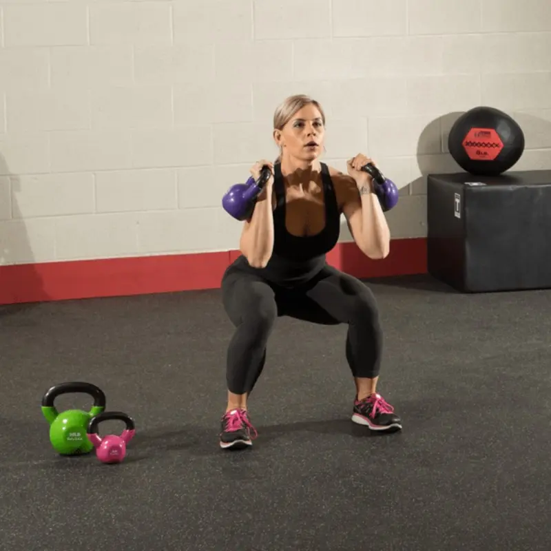 Body Solid Vinyl Dipped Kettlebells