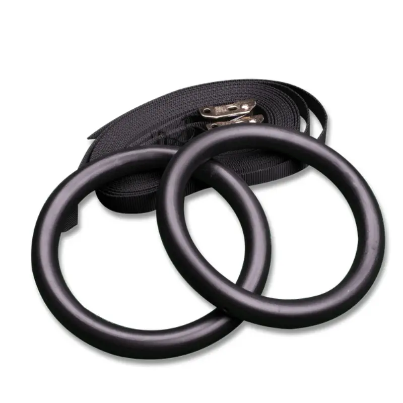 Body Solid Exercise Rings, pair with straps | BSTRINGS