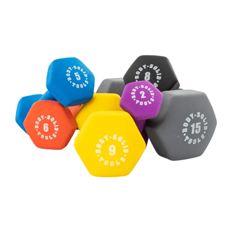 Body Solid Neoprene Dumbbell Sets | BSTNDS