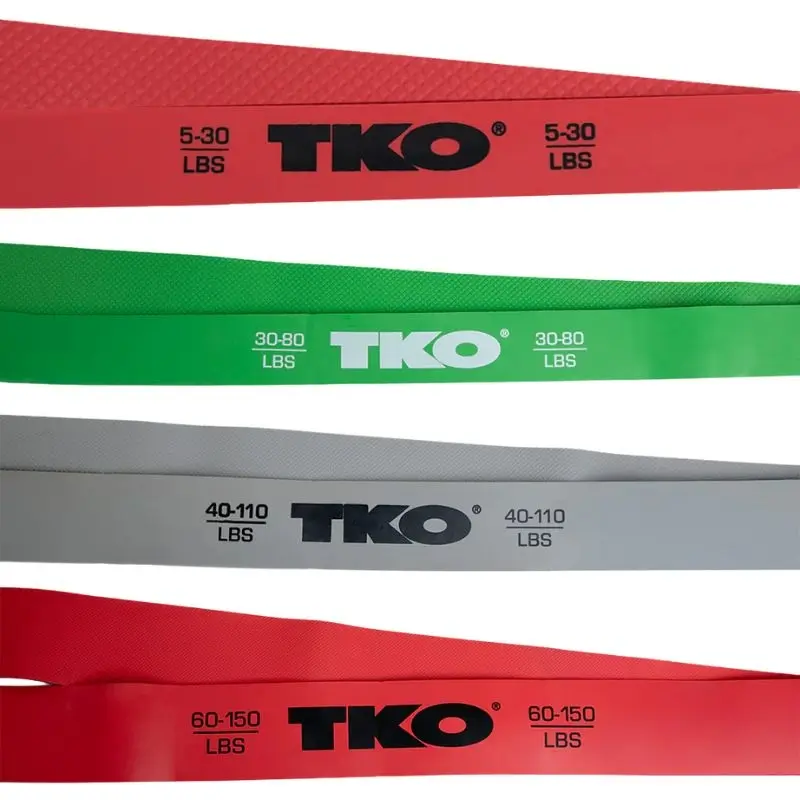 TKO Strength 4 Strength Band Bundle (Extra Light through Heavy) - S3120-23