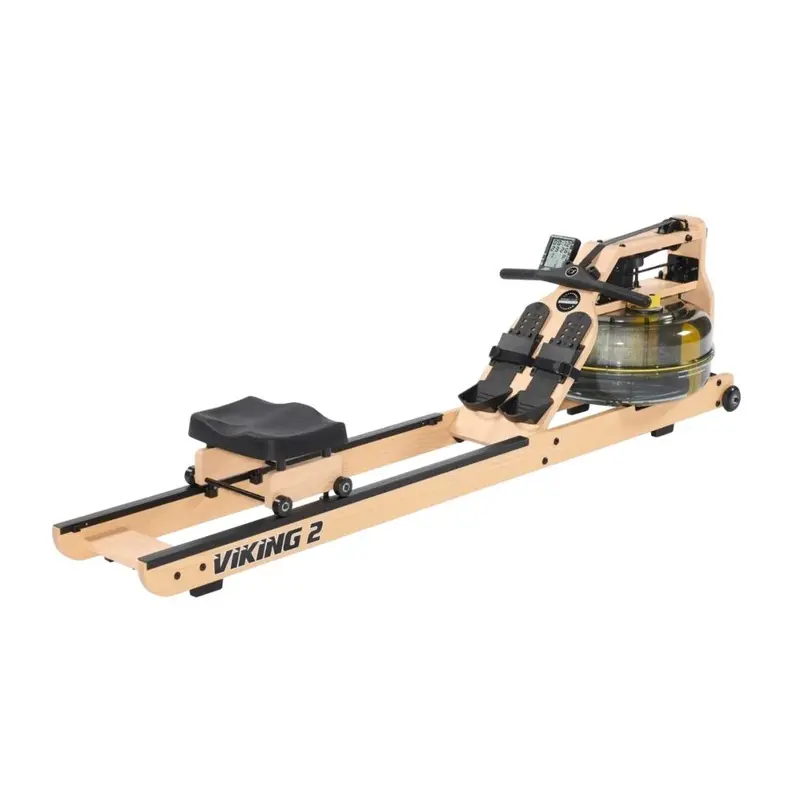 First Degree Fitness Viking 2 AR Plus Select Indoor Water Rower - Bleach Blonde Rails