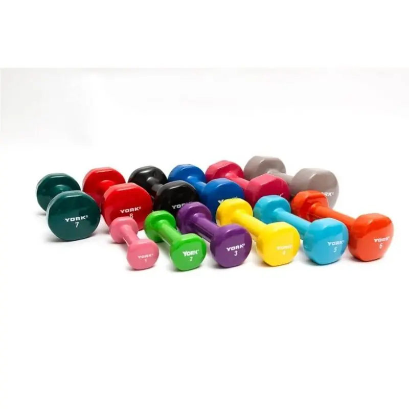 York Multi-Color Vinyl Fitbell