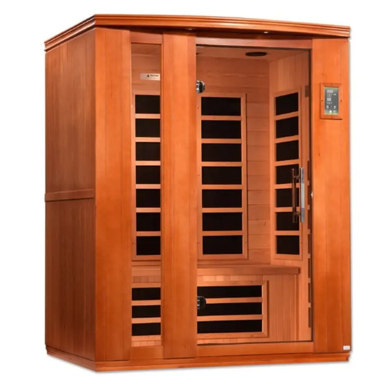 Dynamic "Lugano Edition" 3-Person Low EMF Far Infrared Sauna DYN-6336-02