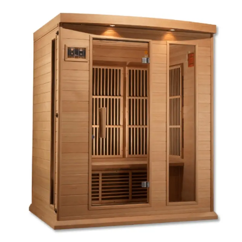 Maxxus 3-Person Low EMF FAR Infrared Sauna, MX-K306-01
