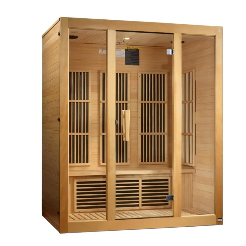 Maxxus "Bellevue Edition" 3 Per Low EMF FAR Infrared Sauna,  MX-J306-01