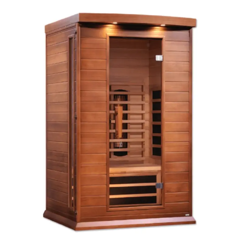 Maxxus 2 Person Full Spectrum EMF FAR Infrared Sauna, MX-M206-01-FS CED