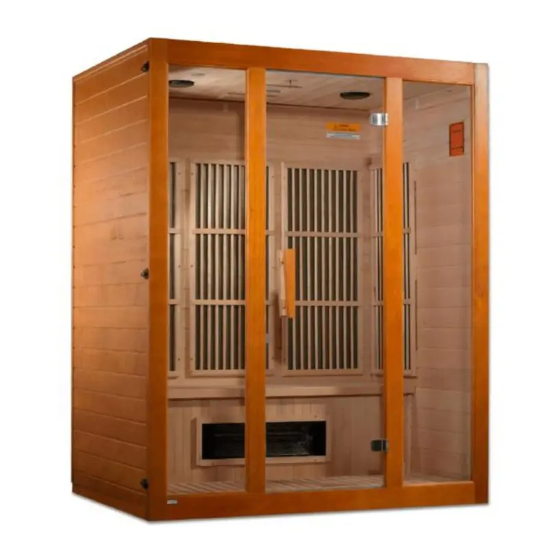 Maxxus "Alpine" Dual Tech 3 Person Low EMF FAR Infrared Sauna MX-J306-02S