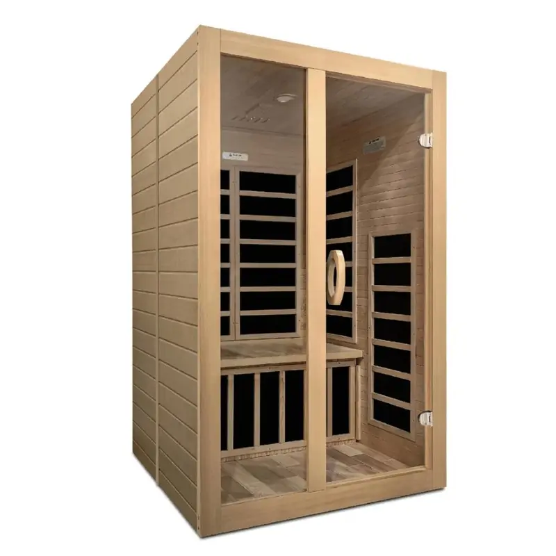 Dynamic "Santiago" 2-Person Low EMF Infrared Sauna DYN-6209-01