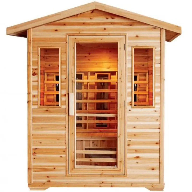 SunRay 4-Person Cayenne Sauna HL400D