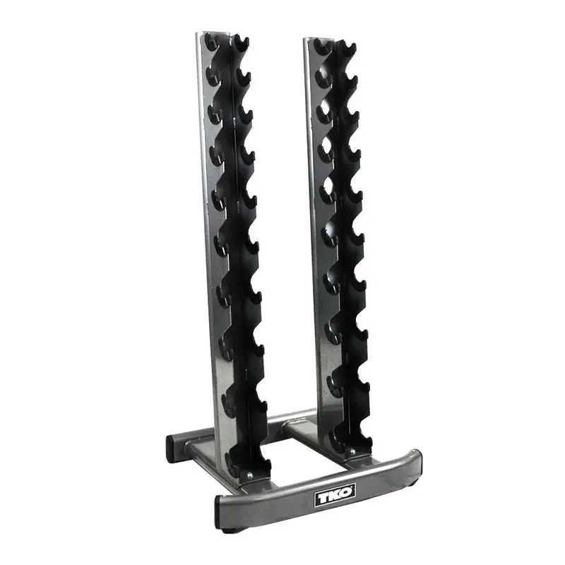 TKO 10 Pair Vertical Dumbbell Rack 840VDR10