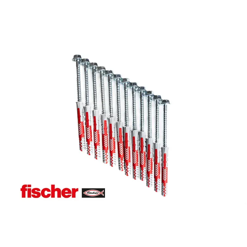 BenchK Fischer 10  80 Expansion Plugs with BenchK Wall Bar Screws ( 4 pcs. )