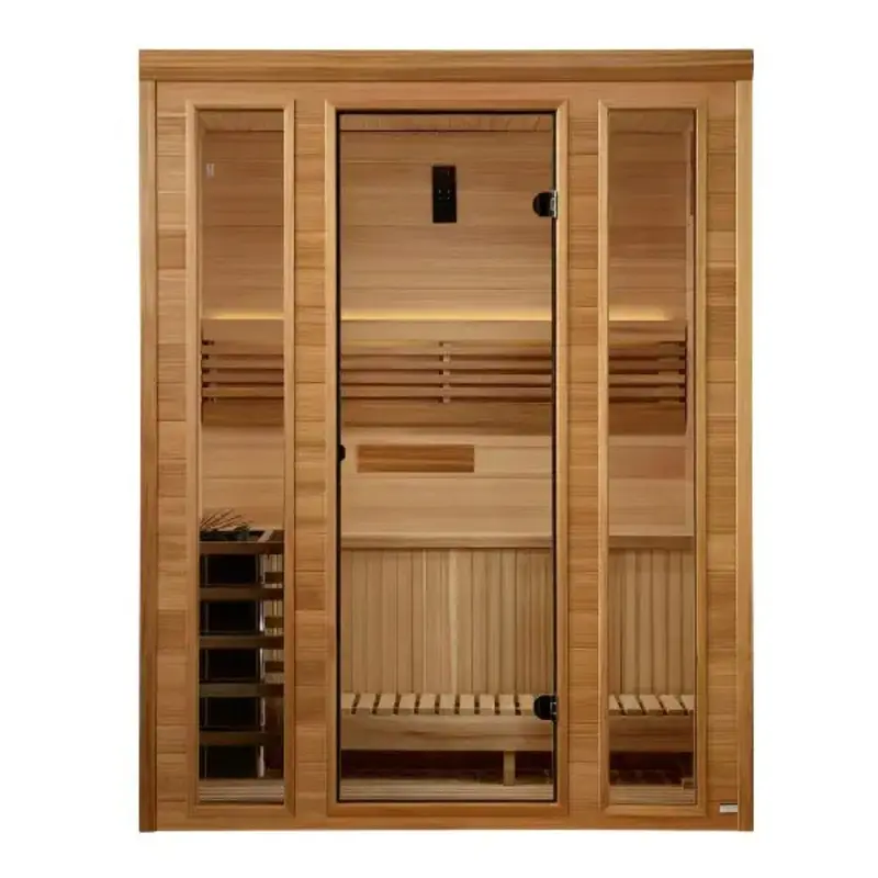 Golden Designs "Andermatt Edition" 3 Person Traditional Steam Sauna GDI-7030-01