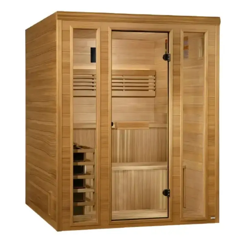 Golden Designs "Engelberg Edition" 6 Person Traditional Steam Sauna GDI-7060-01