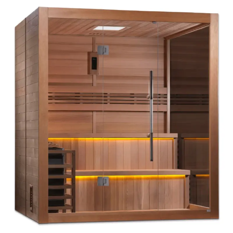 Golden Designs "Kuusamo Edition" 6 Person Indoor Traditional Sauna GDI-7206-01