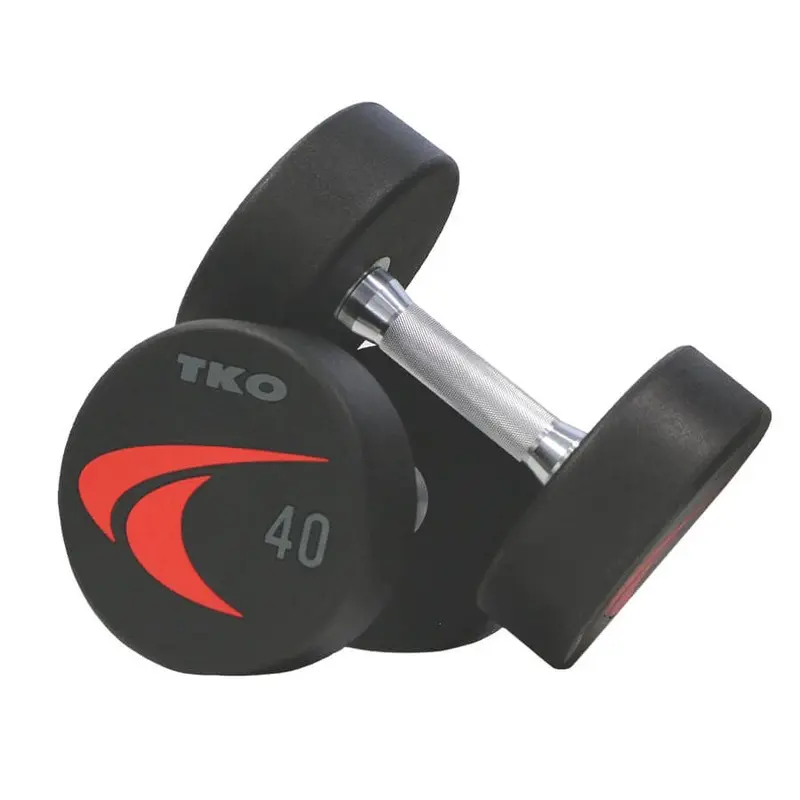 TKO 105-150 lb Signature Urethane Dumbbell Set 830US-D10