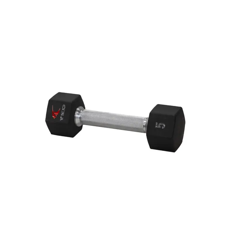 TKO 5-75 Lb Urethane Hex Db Set, Tri-Grip 816TXU-E15