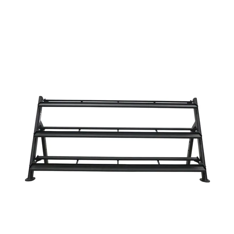 TKO 3-Tier Horizontal Dumbbell Rack 6250