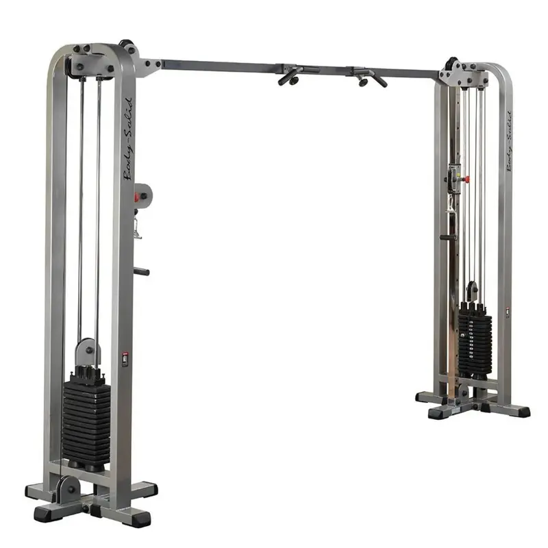Body-Solid Pro ClubLine Cable Crossover by Body-Solid with Dual Stacks SCC1200G