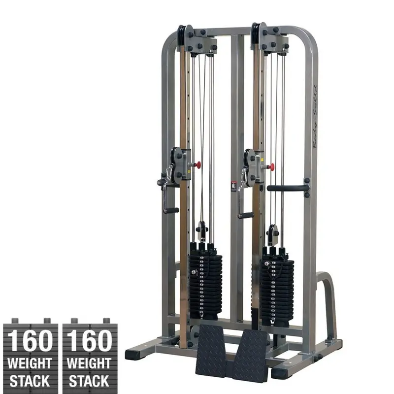 Body-Solid Proclub Dual Cable Column with Dual Stacks SDC2000G